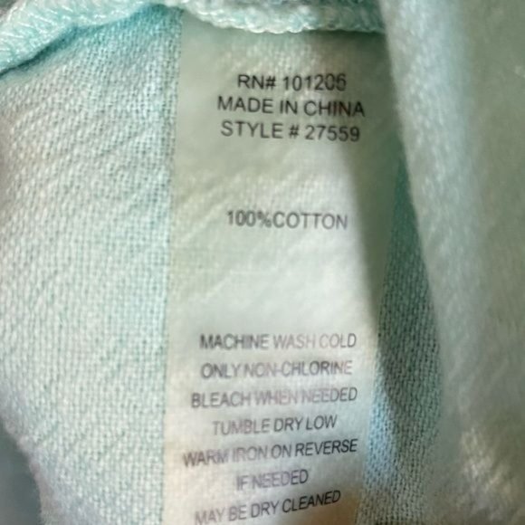 Soft Surroundings Cotton Tunic Top - Picture 11 of 11